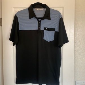 Travis Mathew mens medium golf shirt